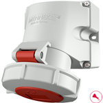 MENNEKES Elektrotechnik GmbH & Co. KG CEE-Wandsteckdose 32A 400V 5polig (9182)