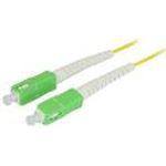 LWL-1-Faser-Patchk. 20mtr.SC(APC)-SC(APC), 9/125u, OS2, G657A2, AD=2mm, flexible Knickschutztülle, Synergy21 (S215719)