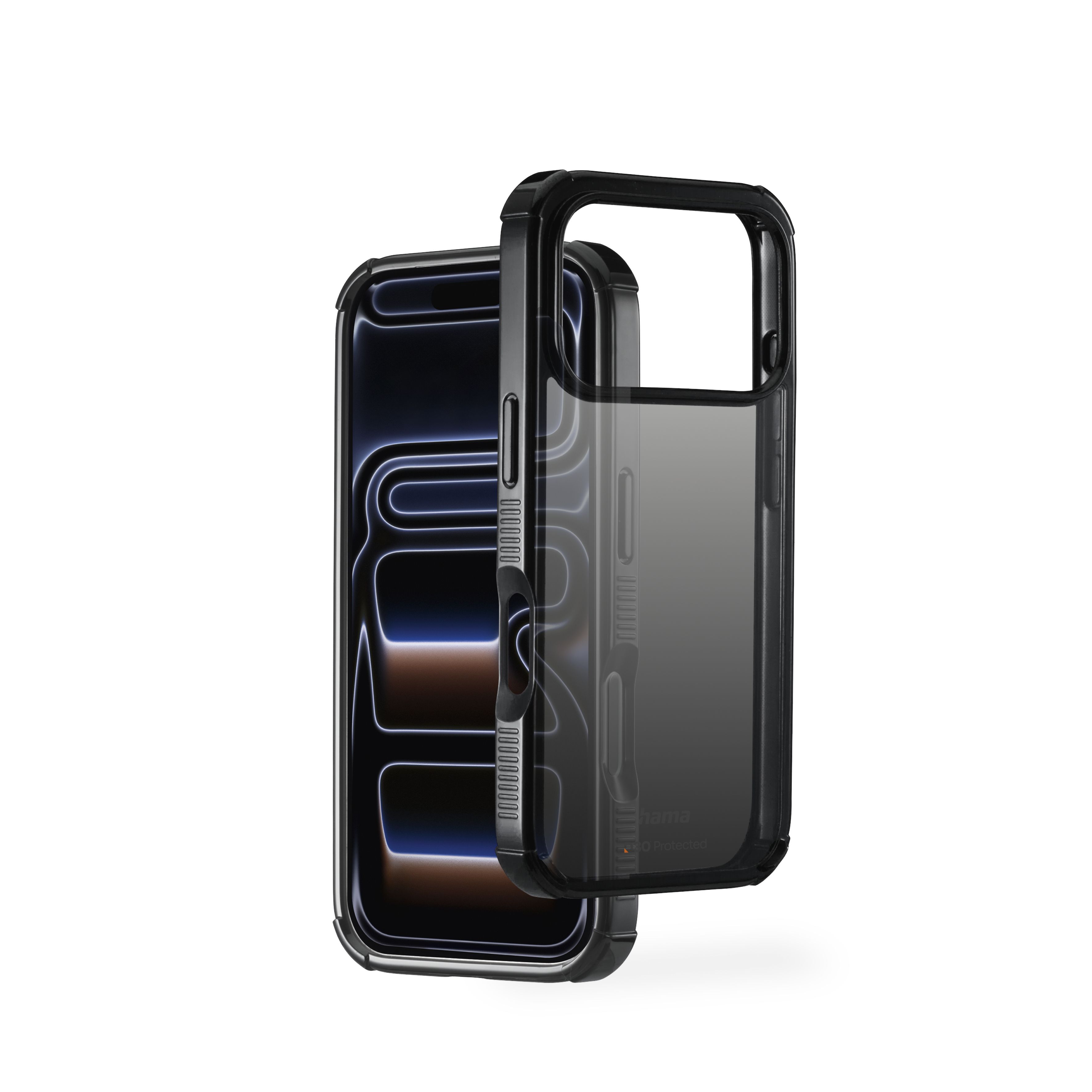Hama Handyhülle Extreme Protect für Apple iPhone 17 Pro, Schwarz (00232399)