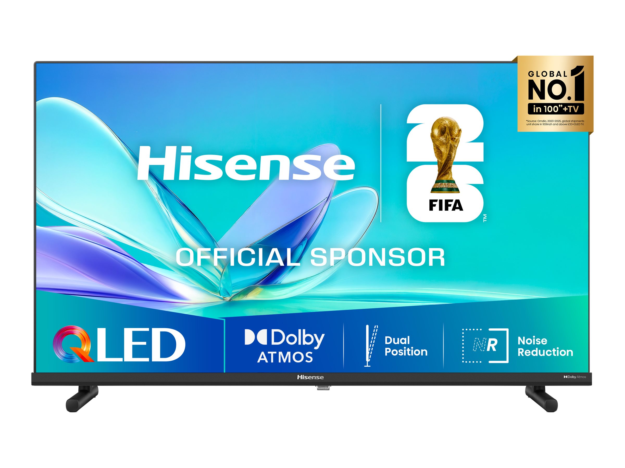 Hisense 32A5Q QLED-Fernseher 32" Full HD Smart TV VIDAA Schwarz