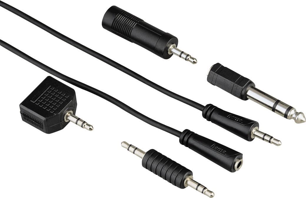 Hama 00122330 Audio-Kabel 2,5 m 3.5mm Schwarz (00122330)