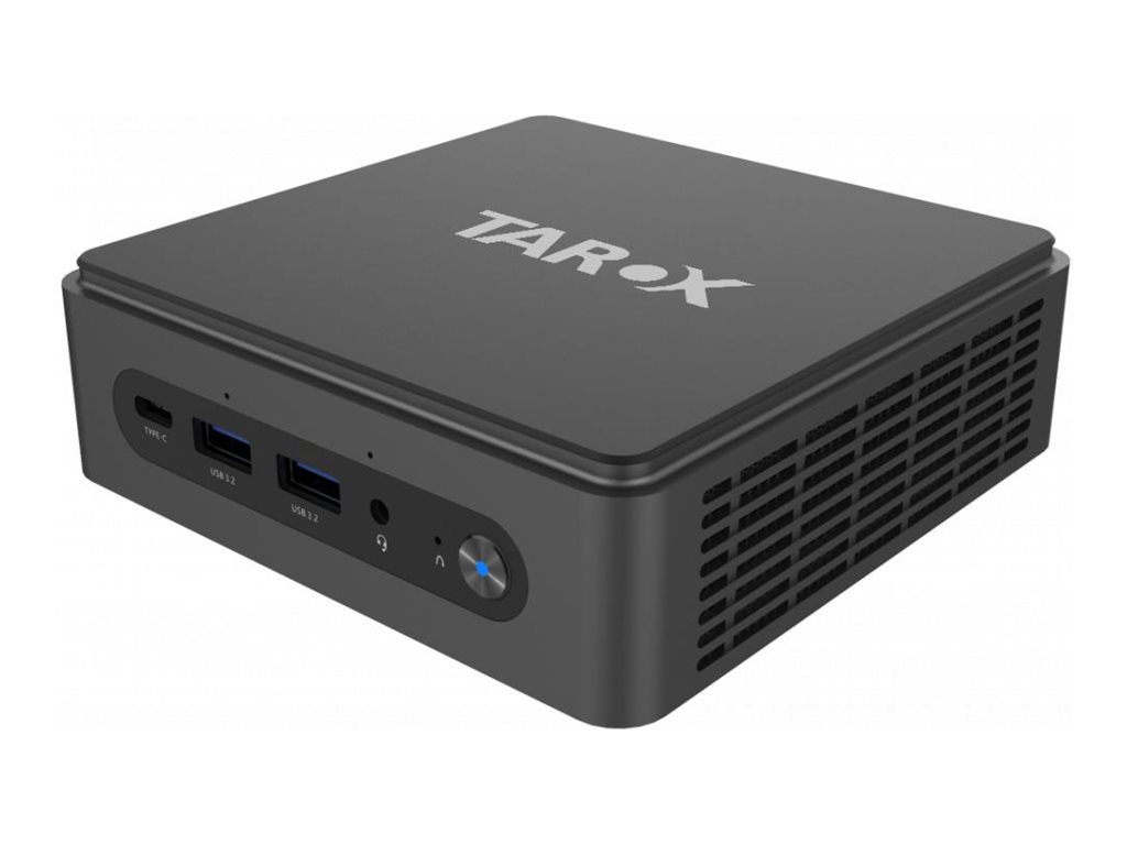 TAROX G12 Mini-PC Intel Core i3 16 GB RAM 500 GB SSD Windows 11 Pro Schwarz