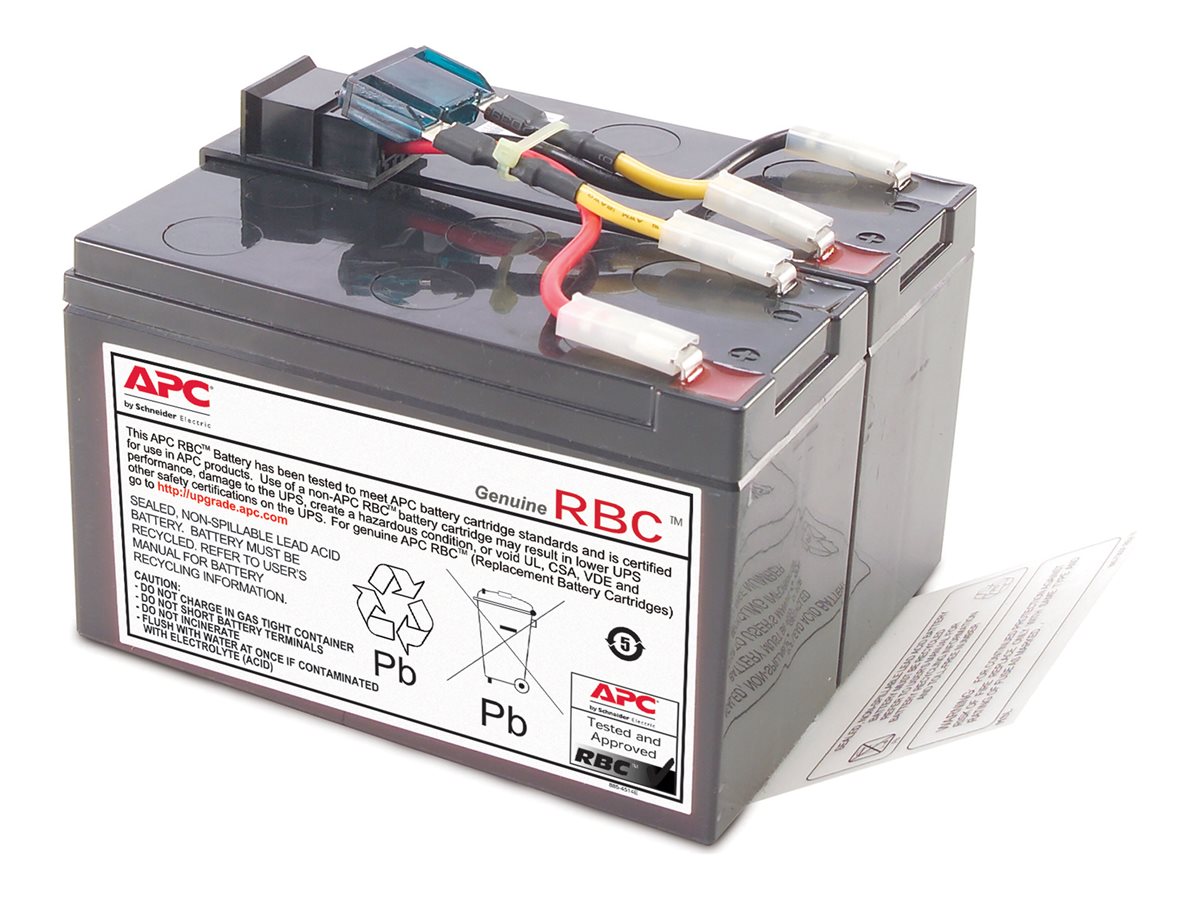 APC Replacement Battery Cartridge RBC48 24 V Schwarz