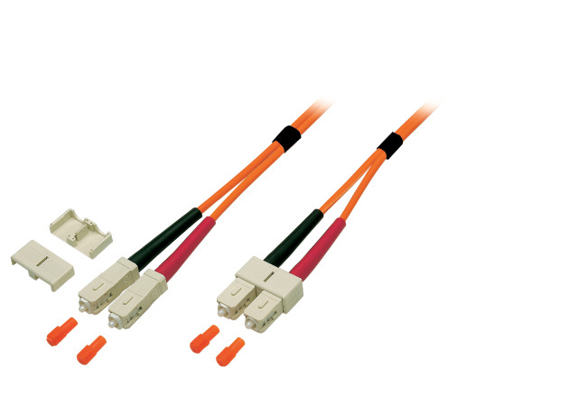 EFB-Elektronik ECOFIBER Duplex Jumper SC/SC 50/125µ OM2 LSZH 35 m Orange