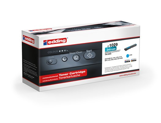 Edding EDD-1029 Tonerkartusche kompatibel 2200 Seiten Cyan