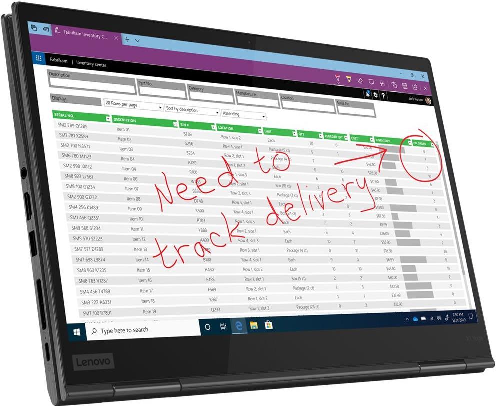 Lenovo ThinkPad X1 Yoga Gen 5 20UC (20UCS72400)