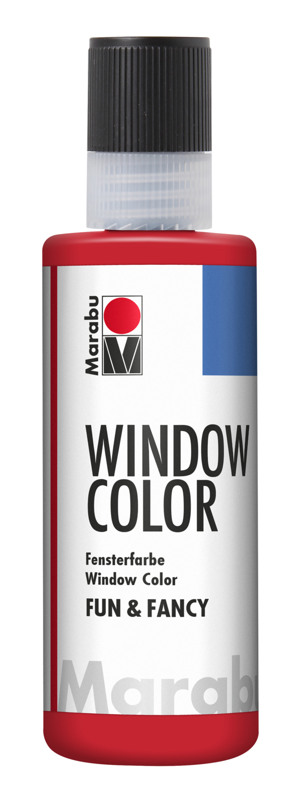 Marabu Window Color fun & fancy Glasfarbe 80 ml Kirschrot