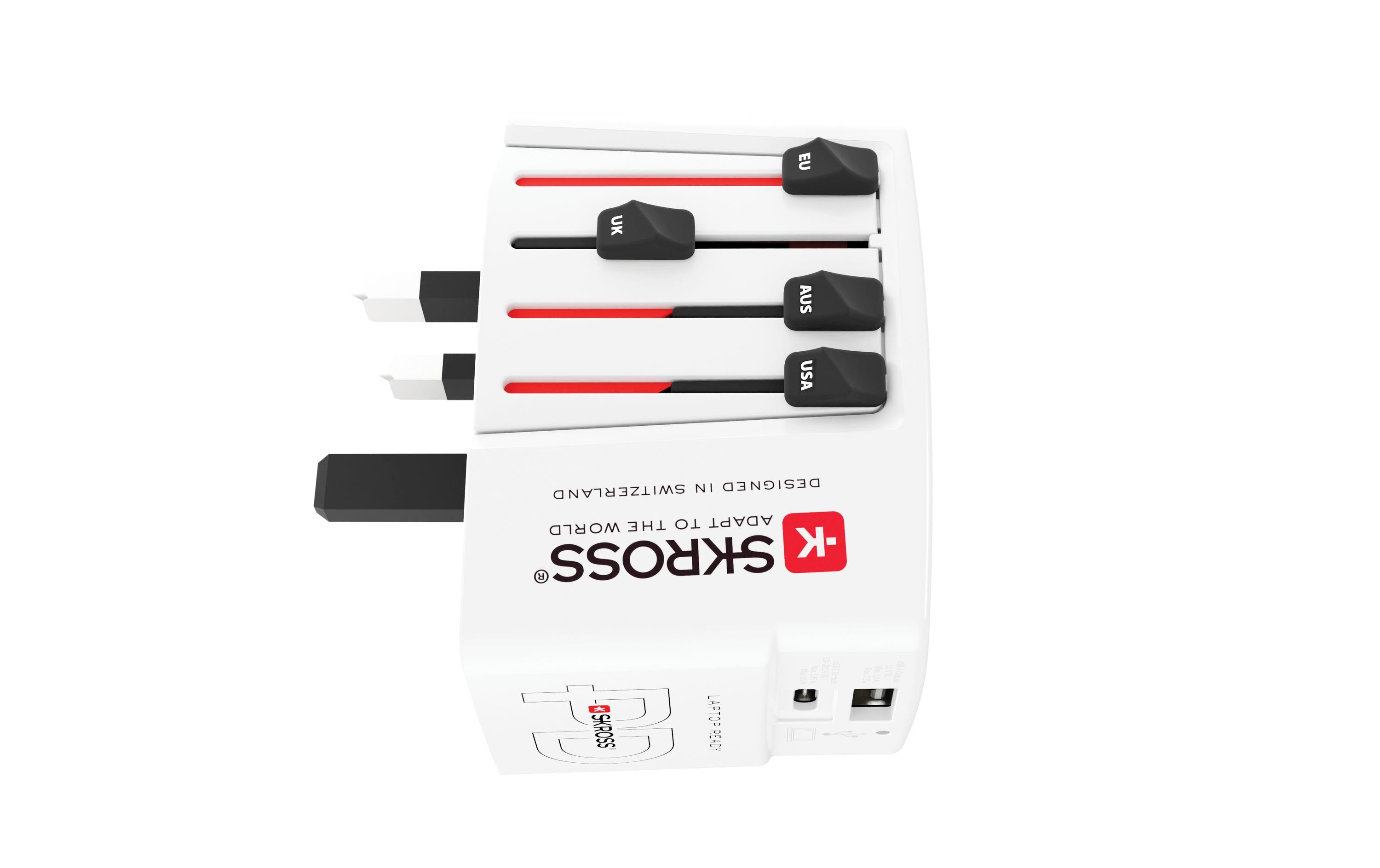 Skross World AC65PD Reiseladegerät 20 V Weiß