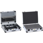 allit Werkzeugkoffer AluPlus Tool >C< 44, silber unbestückt, Alu-Rahmen mit C-Profil, stabile, abschließbare - 1 Stück (426200)