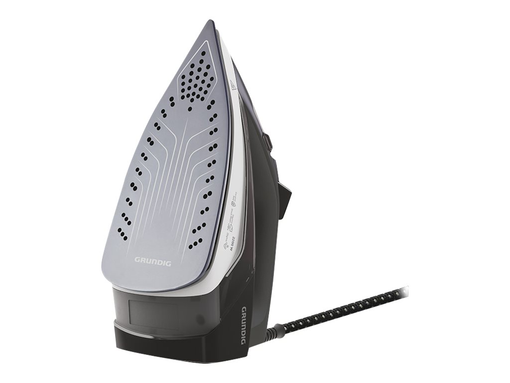 Grundig SI 4850 Dampfbügeleisen 2200 W Keramik-Bügelsohle Weiß/Grau/Violett