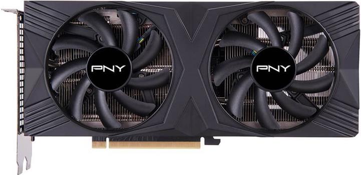 PNY GeForce RTX 4060 Ti 16 GB VERTO Dual Fan Grafikkarte Schwarz