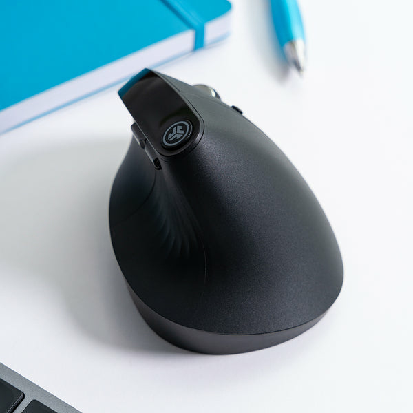 JLab JBuds JBUDS ERGONOMIC Ergonomische Maus RF Wireless + Bluetooth Schwarz