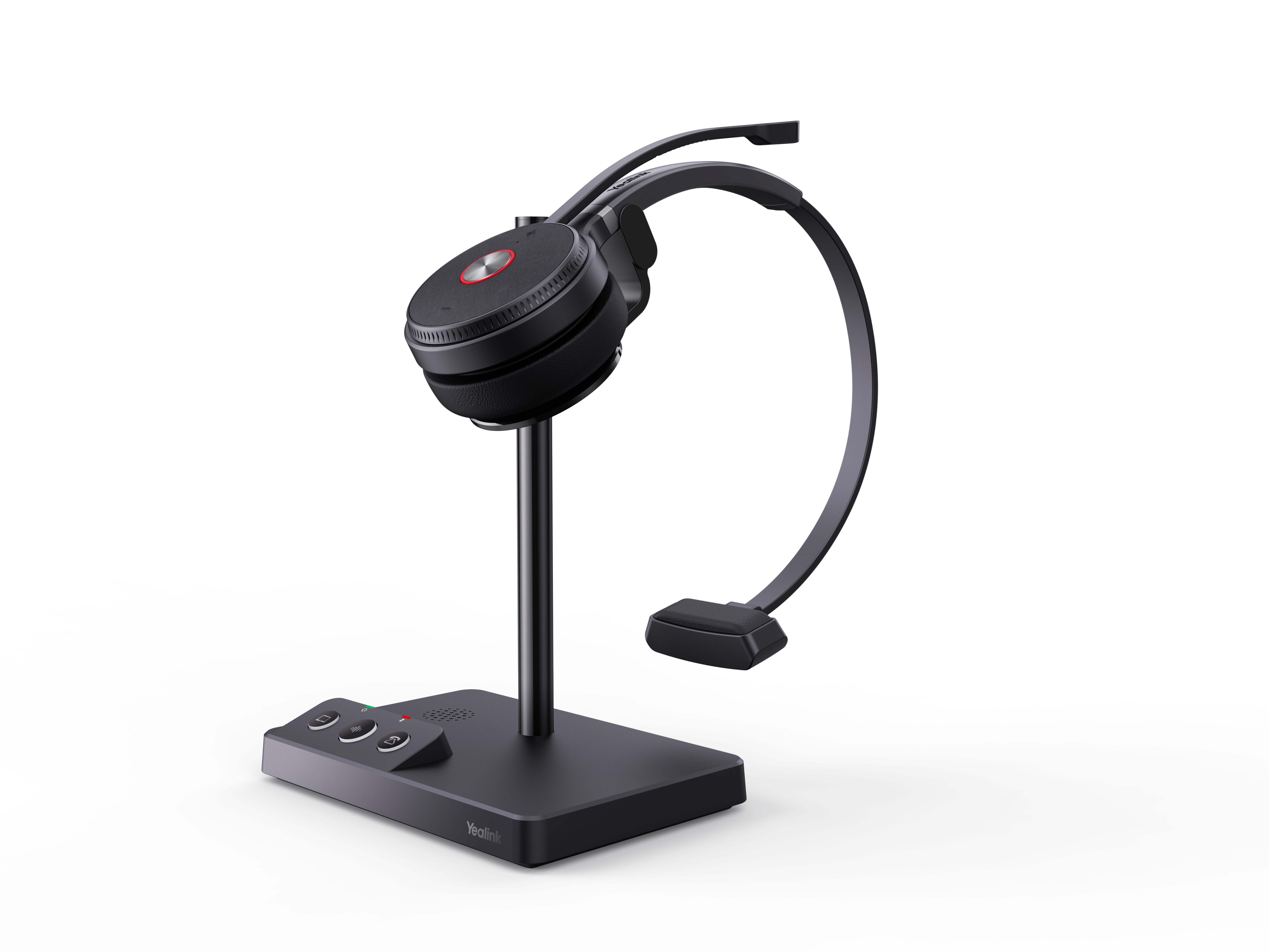 Yealink WH62 Mono UC DECT Wireless Headset Schwarz