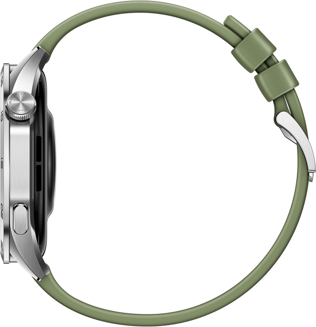Huawei WATCH GT 4 1,43" AMOLED 46 mm Edelstahl Silber, Grün