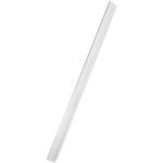 LEITZ Klemmschiene, DIN A4, Füllhöhe: 6 mm, transparent aus Kunststoff, Fassungsvermögen: 60 Blatt (21783)