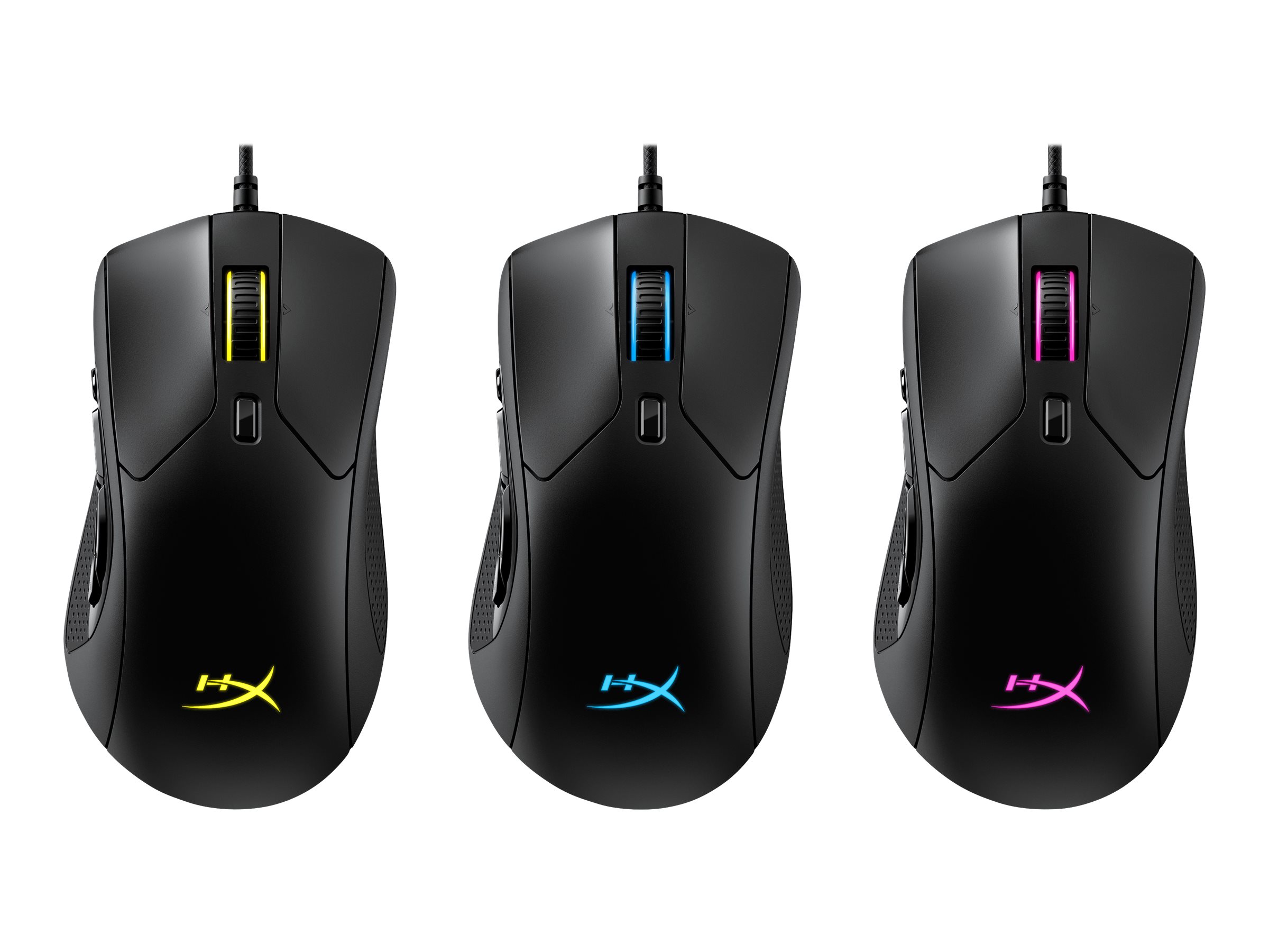 HyperX Pulsefire Raid Gaming-Maus Optisch 16.000 DPI 11 Tasten Schwarz
