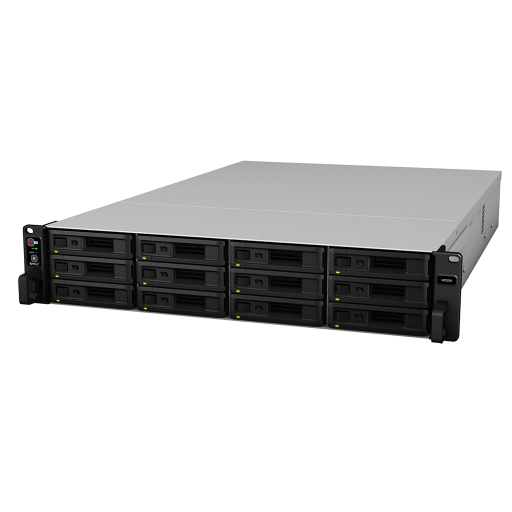 Synology Unified Controller UC3200 12 Schächte SAS 8 GB RAM Schwarz, Grau