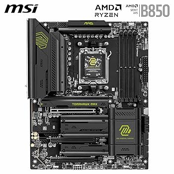 MSI MAG B850 TOMAHAWK MAX WIFI II Mainboard AMD Socket AM5 ATX DDR5 WiFi 7