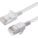MicroConnect CAT6A U-FTP Slim, LSZH, 0.50m (V-FTP6A005W-SLIM)