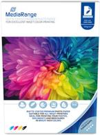 MEDIARANGE FOTOPAPIER A4 105gr WEISS MRINK116 100Blatt matt (MRINK116)