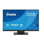 Iiyama TFT T2454MSC 60.5cm PCAP 24''/1920x1080/HDMI/DP/2xUSB/Touch [Energieklasse E] (T2454MSC-B3AG)