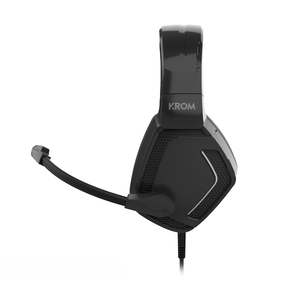 Krom Gaming KOPA PRO Kabelgebundenes Gaming-Headset 3,5 mm Klinke 20–20000 Hz Schwarz