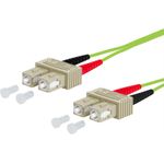 Metz Connect LWL Patchkabel OpDAT, MM 50/125 µm, OM5-Faser, SC Duplex Stecker/SC Duplex Stecker, li (151R1EOEO10E)