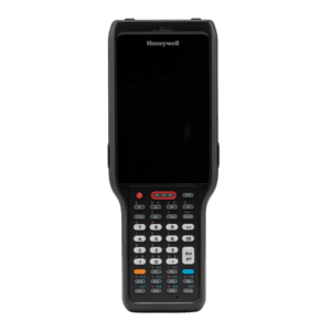 Honeywell CK62, 2D, SR, 10,5cm (4''), Num., RTC, hot-swap, USB-C, BT, Android, Kit (USB), GMS Mobiles Datenerfassungsgerät, 2D, Imager (Standard Range), Bildschirmdiagonale: 10,5 cm (4''), kapazitiv, Multi Touch, Auflösung: 480x800 Pixel, Anzahl Tasten 38 Tasten, numerisch, Real Time Clock, Kamera (13 MP), hot swappable, Anschluß: USB-C, Bluetooth, Wi-Fi 6E, Micro SD-Slot, Qualcomm Octa Core, 2,4 GHz, RAM: 8GB, Flash: 128 GB, Android (14), inkl.: Kabel (USB), Google Mobile Services, Akku, 7000 mAh, Handschlaufe, Schutzart: IP65 (CK62-X00-57S1BCG)