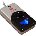 HID DigitalPersona 4500, Bulk, USB Fingerabdruck-Leser, USB 2.0, Bulk Version, optisch, Auflösung: 512 dpi, 256 Graustufen, Gewicht: 0,105 kg, Logo Aufdruck: DigitalPersona, separat bestellen: SDK (Software Development Kit) (50013-001-104) (geöffnet)