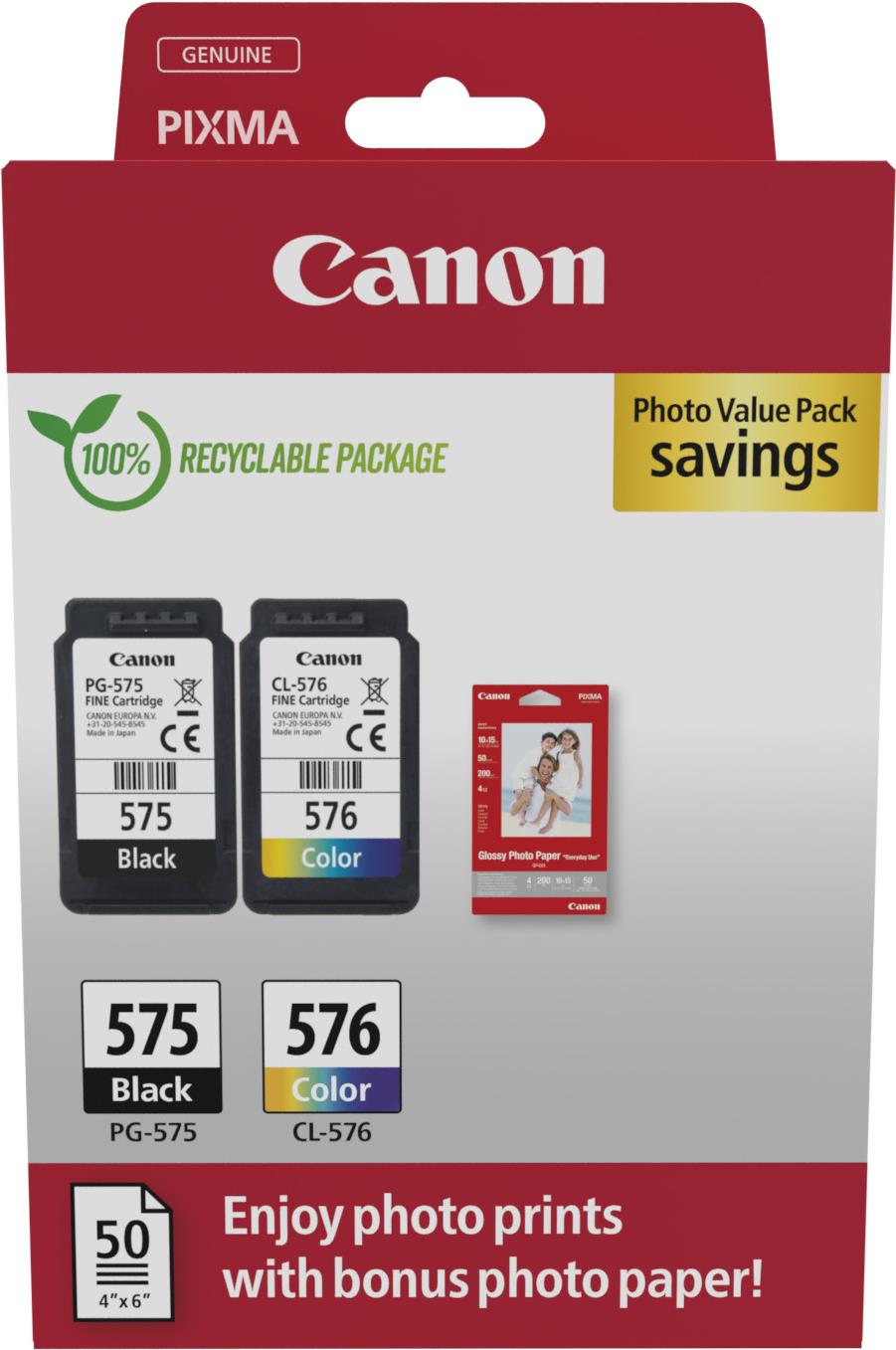 Canon PG-575/CL-576 Photo Value Pack (5438C004)