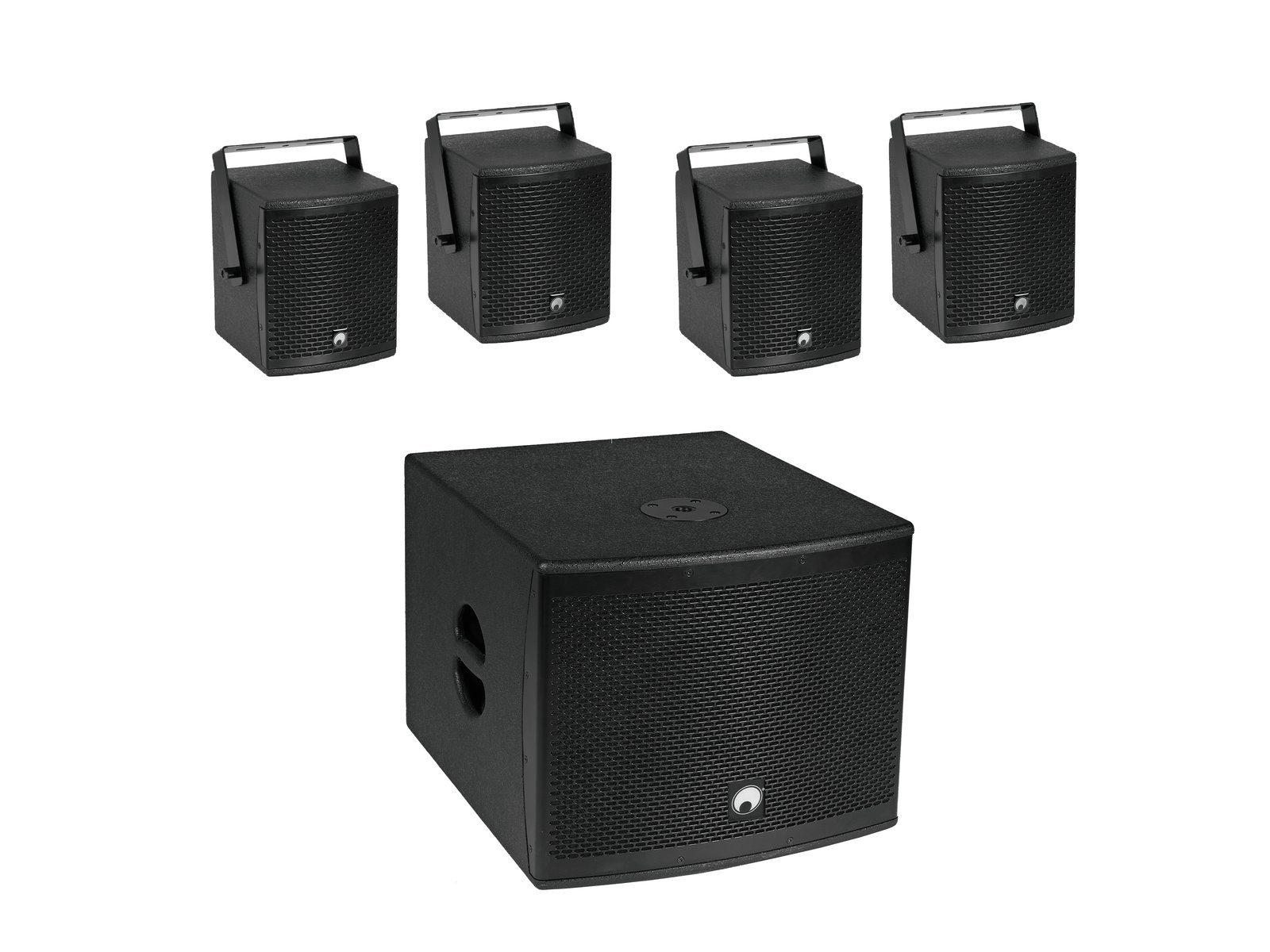 Omnitronic 20000757 PA-Lautsprecher Aktiv 130 W Bluetooth Schwarz