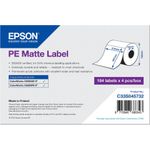 EPSON POS PE Matte Label - Die-Cut Roll: 210mm x 297mm, 184 labels (C33S045732)