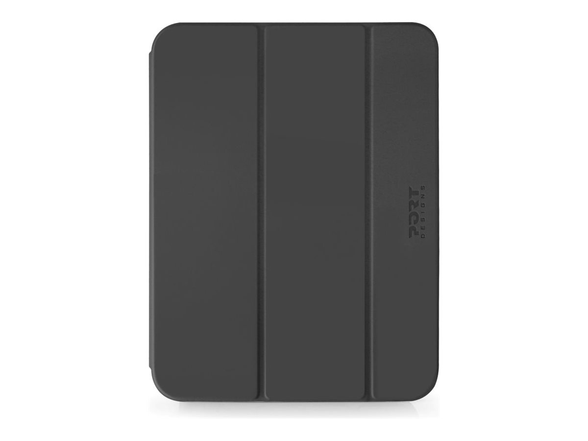 Port Designs NOUMEA II SLIMCLEAR ECO Flip Case für iPad Air 11" Schwarz, Transparent