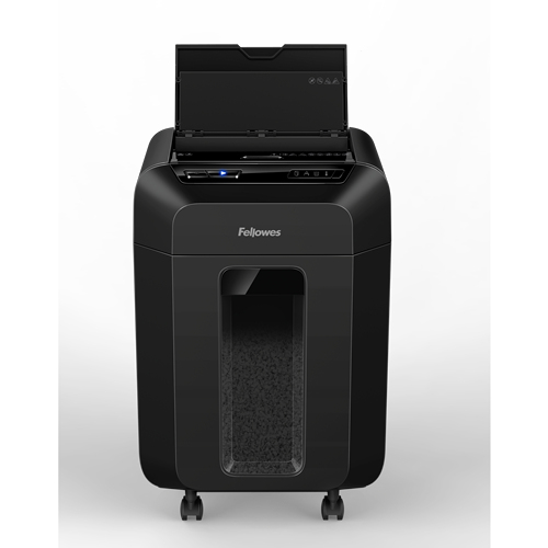 Fellowes AutoMax 90M Aktenvernichter Mini-Cut P-4 4 x 12 mm 90 Blatt Schwarz
