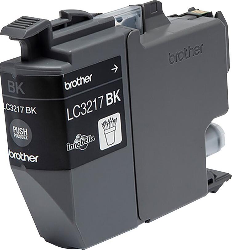 Brother LC Tintenpatrone LC3217BK Original Schwarz