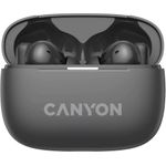 Canyon CNS-TWS10BK Kopfhörer & Headset True Wireless Stereo (TWS) im Ohr Anrufe/Musik/Sport/Alltag USB Typ-C Bluetooth Schwarz (CNS-TWS10BK)