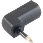 S/CONN maximum connectivity Winkel-Adapter, Toslink-Buchse auf 3,5mm Opti-Stecker, gold tip (69051)