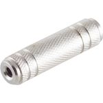 S/CONN maximum connectivity Adapter, Klinkenkupplung Stereo 3,5mm auf Klinkenkupplung Stereo 3,5mm, Metall (57114-M)