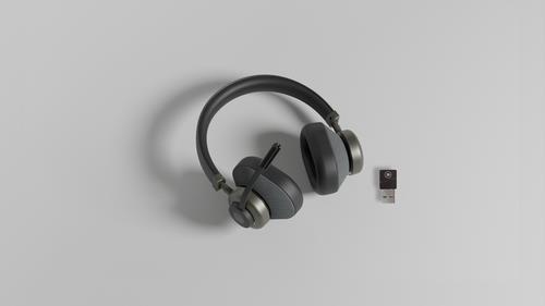 Orosound TILDE PRO-C+D PLUS DONGLE INCL Kopfhörer Verkabelt & Kabellos Kopfband Anrufe/Musik USB Typ-C Bluetooth Grau (TPROPLUS-C-DONG)