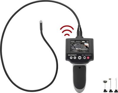 VOLTCRAFT Endoskop BS-310XWIFI Sonden-Ø: 8 mm Sonden-Länge: 88 mm WiFi (BS-310XWIFI)