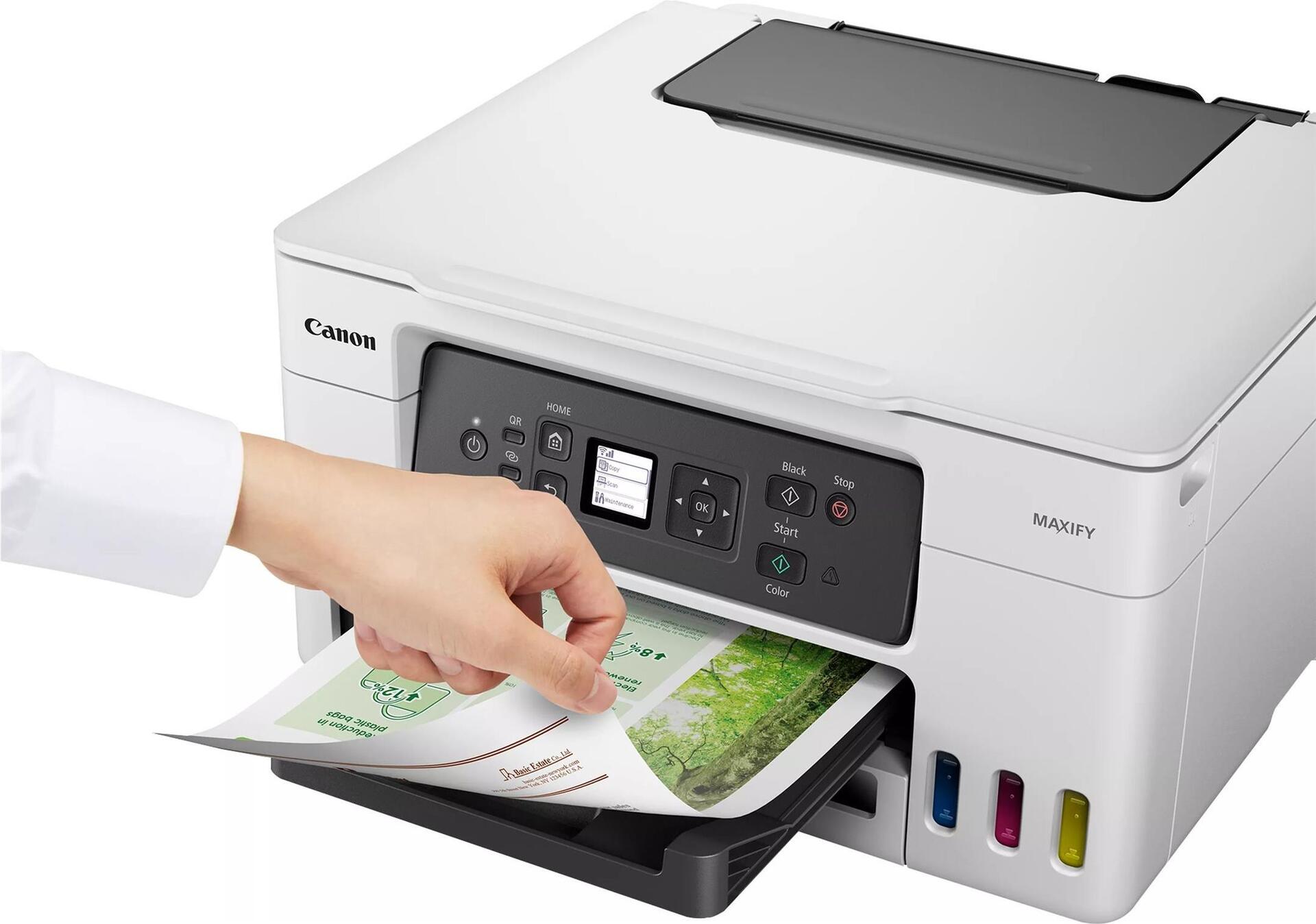 Canon MAXIFY GX3050 Multifunktionsdrucker A4 Tintenstrahldruck Schwarz, Weiß