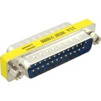 InLine® Mini-Gender-Changer, 25pol Sub D St/St (31114)