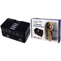 LogiLink 7.1 Dolby USB Sound Box (externe Soundkarte, 8-Kanal) (UA0099)