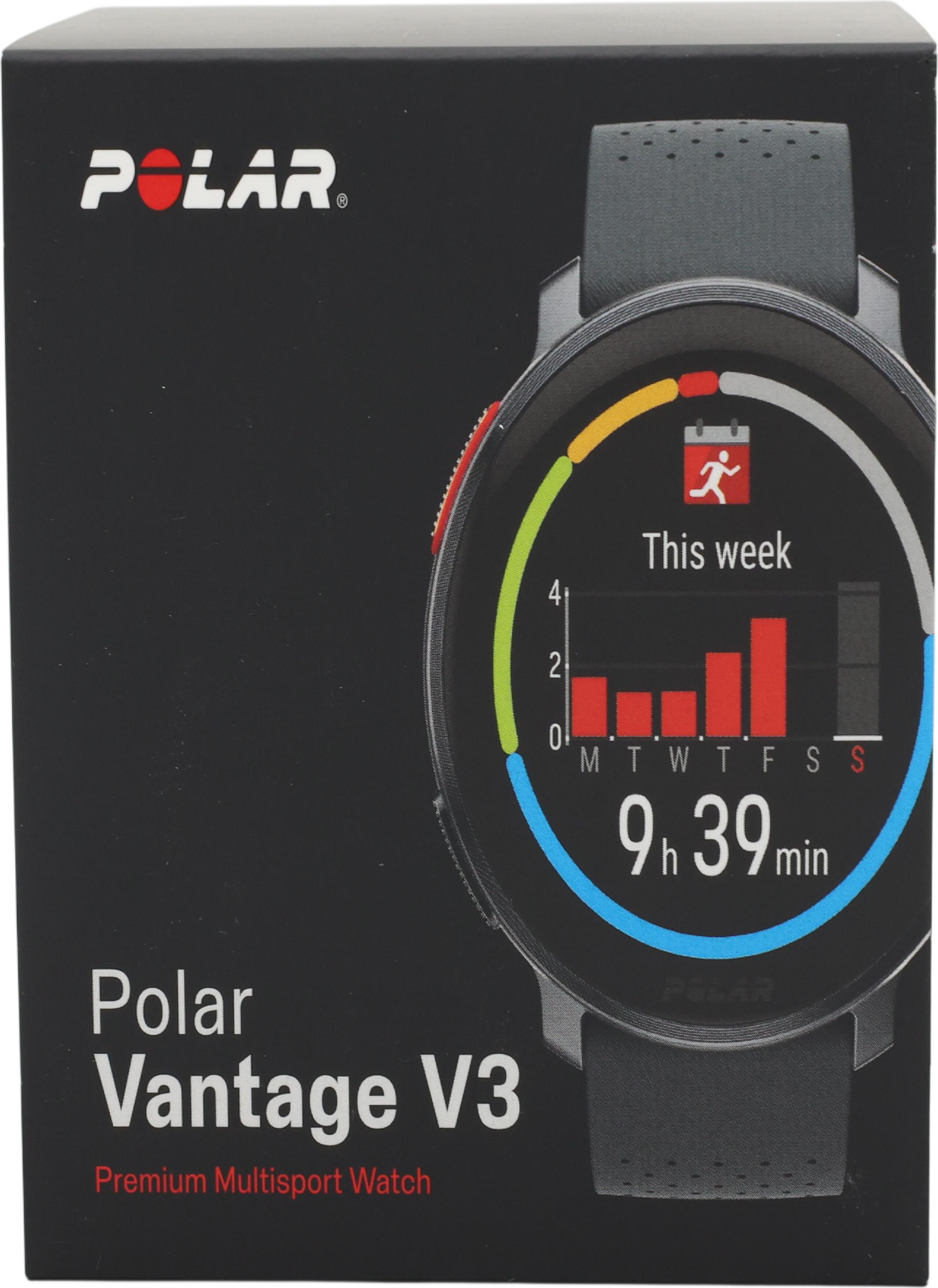 Polar Vantage V3 Smartwatch Aluminium 1,39" AMOLED 32 GB Bluetooth Night Black