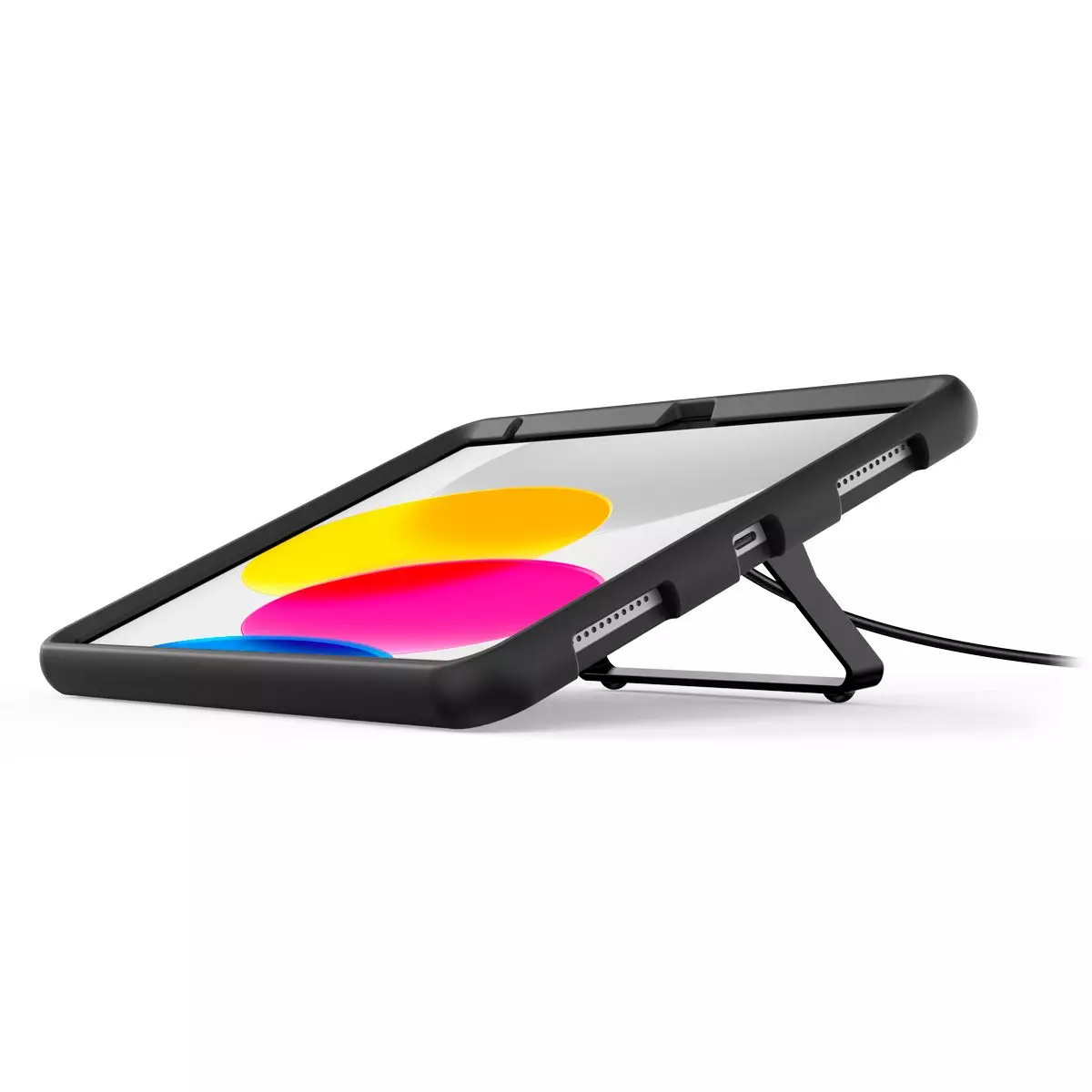 Compulocks iPad 10.2" Secured Kickstand Cover Metall/Gummi Schwarz