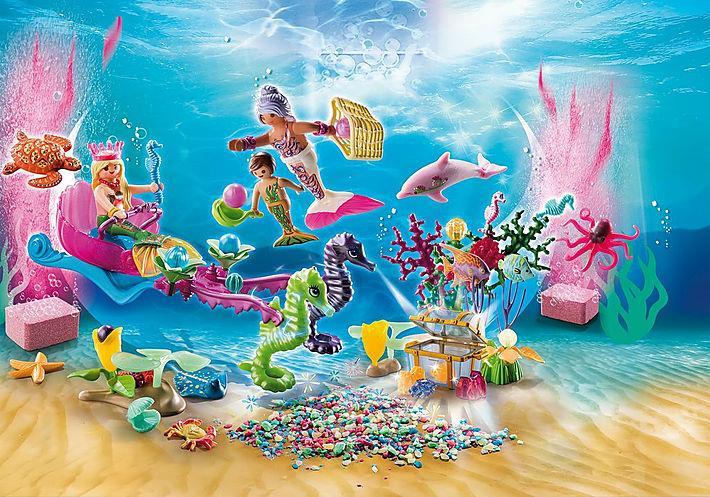 Playmobil ® Adventskalender Badespaß Meerjungfrauen 70777 (70777)