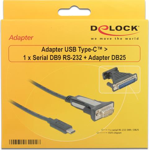DeLOCK USB / serial cable kit (62904)