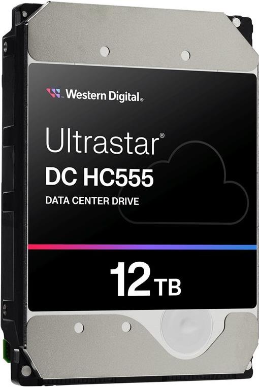 WESTERN DIGITAL 3.5IN 26.1 12TB 512 7200RPM SAS ULTRA 512E SE P3 DC HC555 (0B47741)