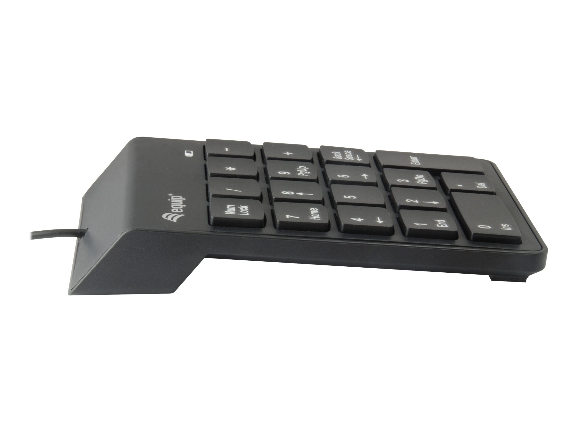 equip Numeric Nummernblock USB Kabelgebunden Schwarz