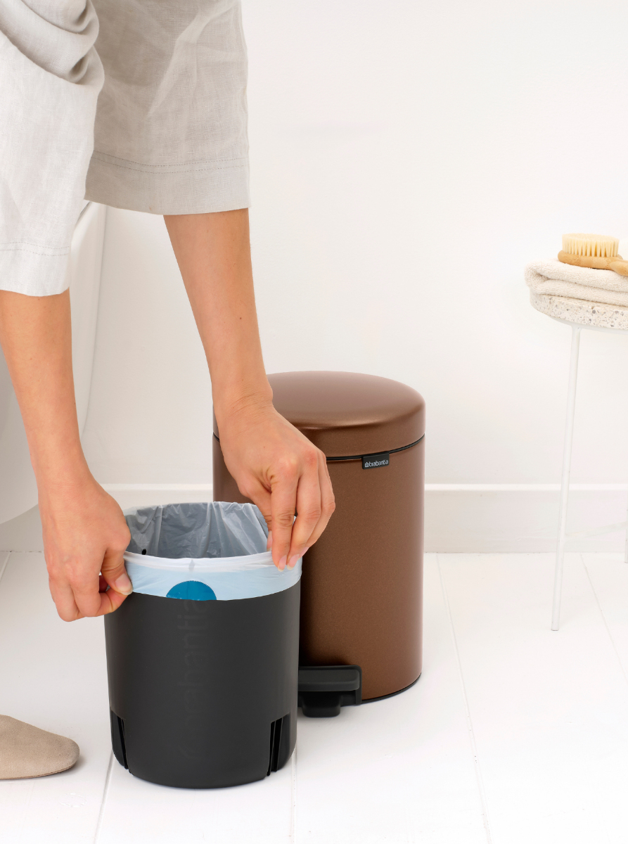 Brabantia Newicon Treteimer 5 l Warm Bronze